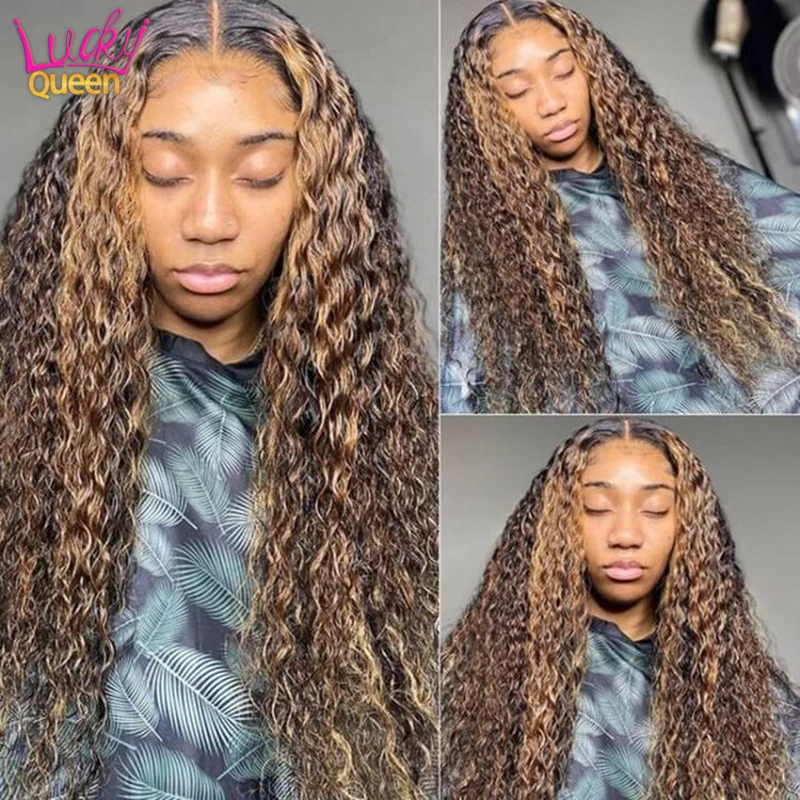 Парики из натуральных перуанских вьющихся волос 4 27 цветов 13 х4 | Шиньоны и парики