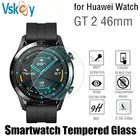VSKEY 10 шт. Защитная пленка для экрана умных часов для Huawei Watch GT 2 46 мм круглая закаленная стеклянная защитная пленка против царапин