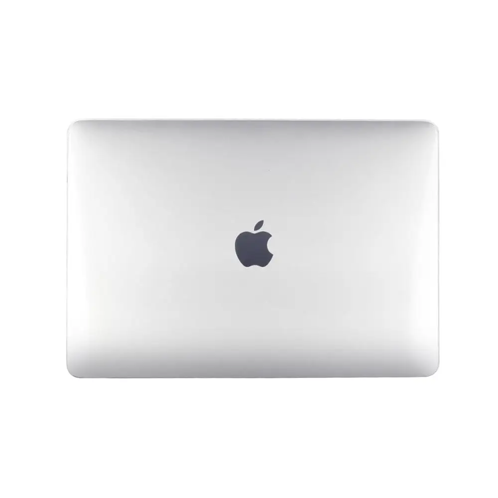 Transparent Кристальный Жесткий Чехол для ноутбука Macbook AIR retina 11 12 дюймов с сенсорной панелью для Macbook New Pro 13 15,4 оболочка A2159 A1932 ID - Цвет: Transparent