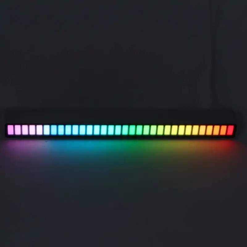 USB 32LED Красочные окружающей среды светильник 18 Цвета ритм AGC голосовое ing для KTV бар