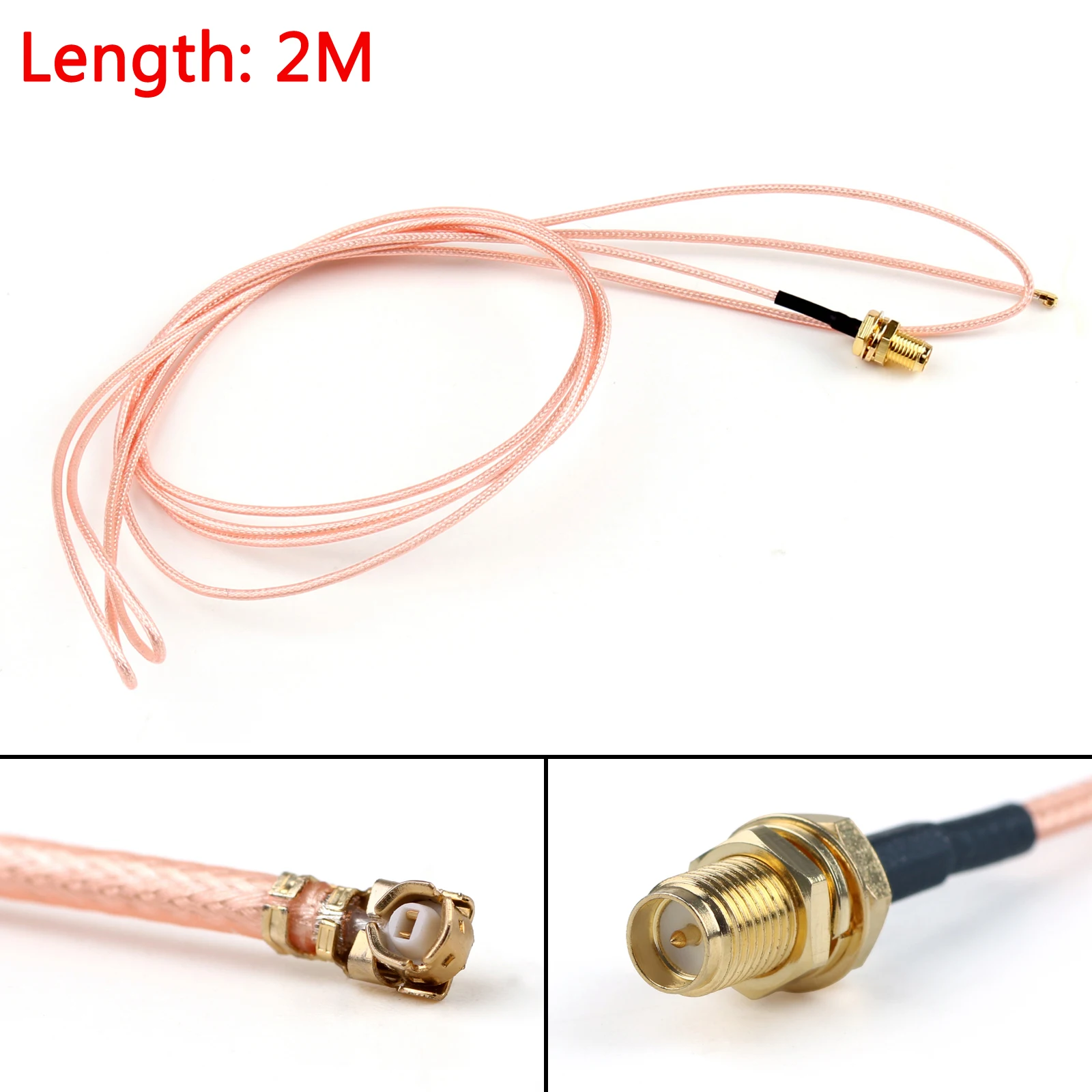 Artudatech 20 см/1 м/2 м RG178 кабель RP.SMA гнездовая вилка переборка к IPX U.FL Coax Pigtail 8in/3ft/6ft -