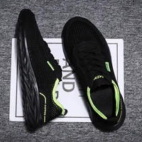 2021 classic breathable mesh mens casual shoes lace up lightweight outdoor comfortable walking sports shoes