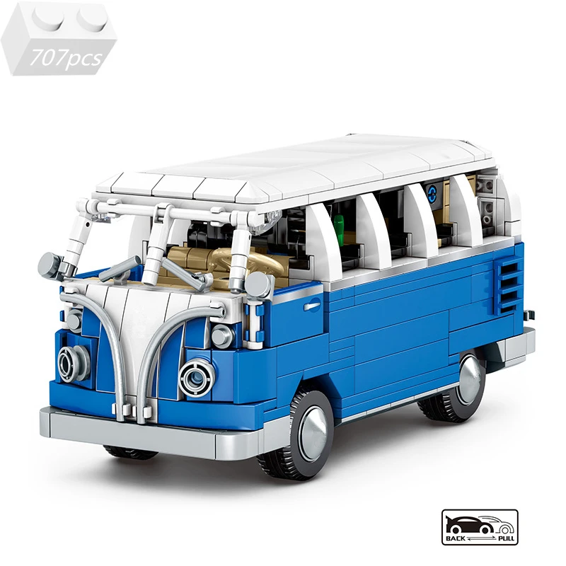 Город высокотехнологичного автомобиля T1 универсал кемперов строительные блоки