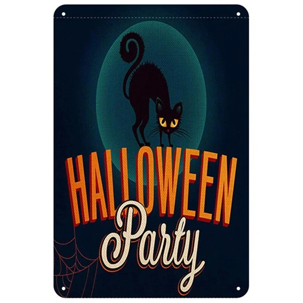 

Cool Cat Plaque Metal Vintage Tin Sign Pin Up Shabby Decor Metal Signs Vintage Bar Decoration Metal Poster Pub Metal Plate Art