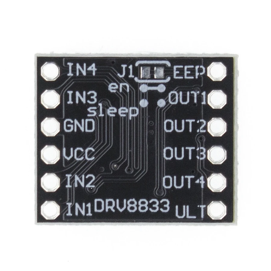 2 канальная плата модуля драйвера двигателя постоянного тока DRV8833 1 5 А 3 в 10