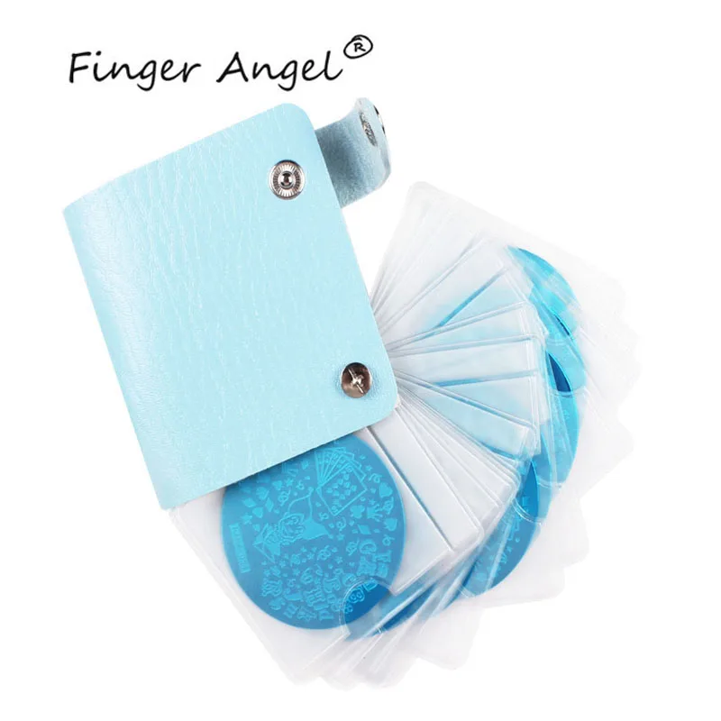 26 слотов ногтей Image Plate папка/чехол/сумка для Диаметр 5 6 см штамповки