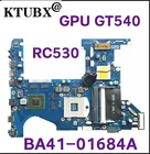 Для материнской платы ноутбука Samsung RC530, материнская плата BA92-08557A GT 540M 2GB HM65 DDR3