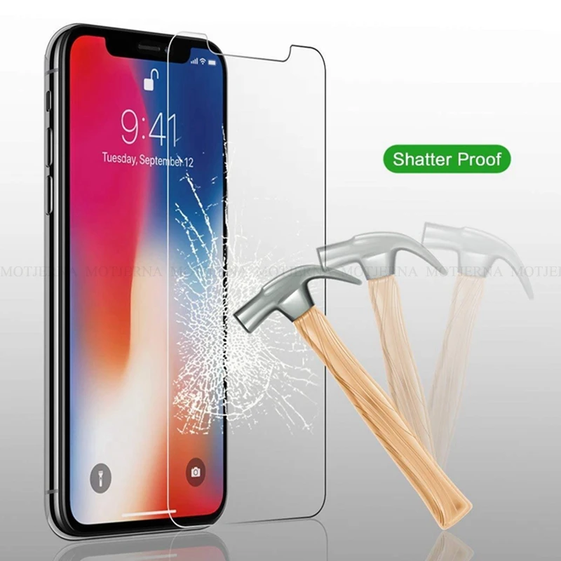 Закаленное стекло для iphone 11 Pro 2019 XS Max XR X 7 8 Защитная пленка переднего экрана 5 6 1