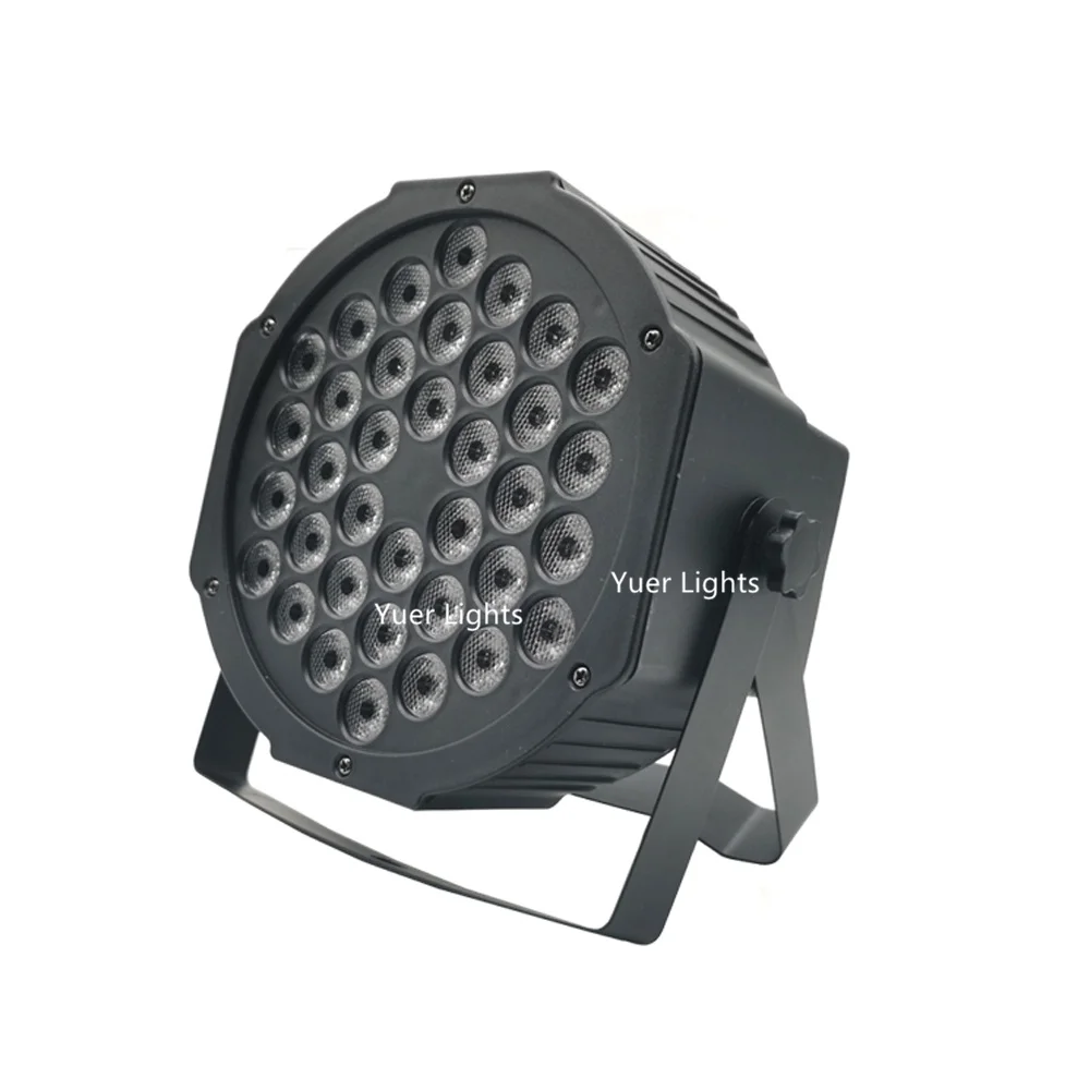 1 шт./лот светодиодные прожекторы Par 36X3W RGB сценические DMX512 подходит для дискотеки