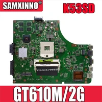 k53sd motherboard for asus k53sd k53s a53s x53s laptop motherboard rev 5 1 laptop motherboard gt610m 2g hm65