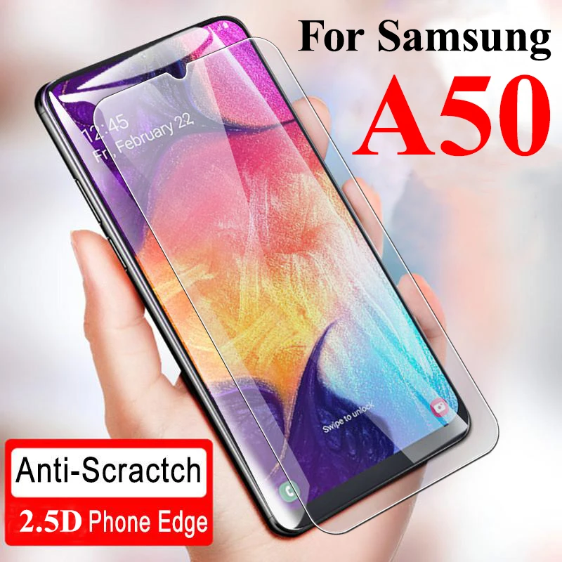 Закаленное стекло A50 для Samsung Galaxy A 50 бронированный защитный экран А Samsyng защита