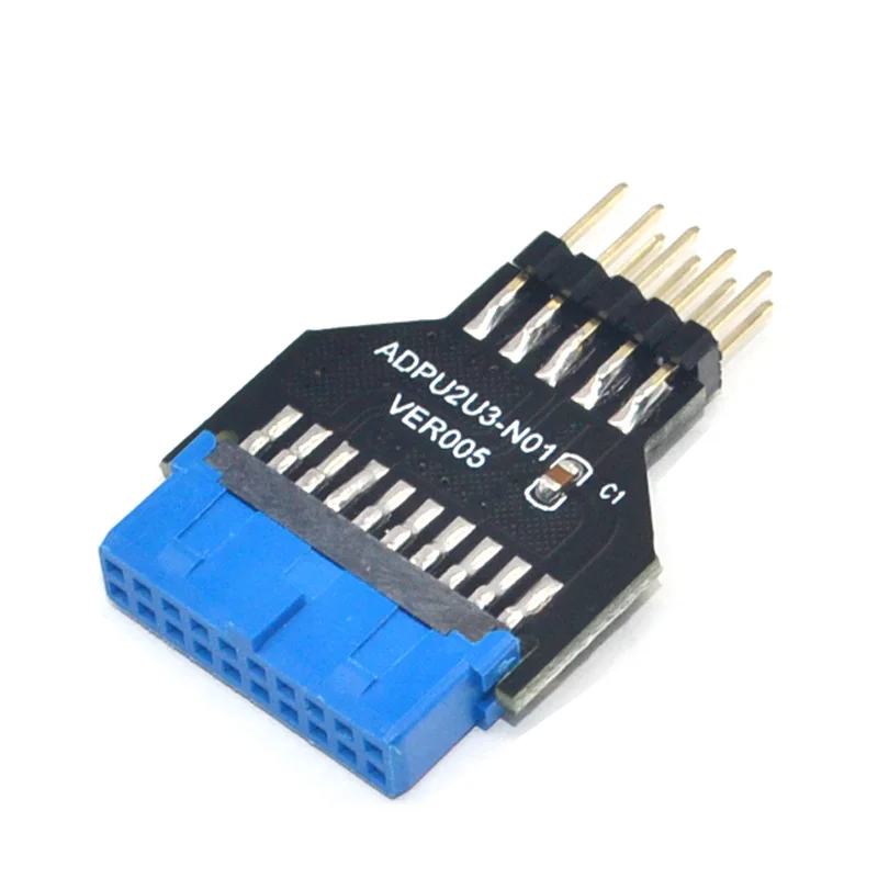 Адаптер для кабеля материнской платы 19 Pin USB3.0|Компьютерные кабели и разъемы| |