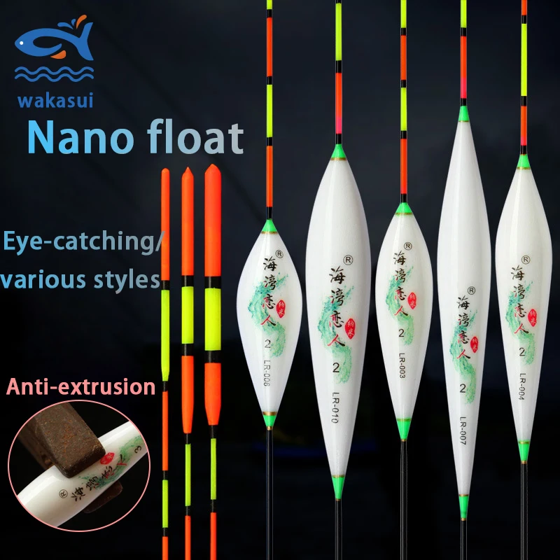 

2021New 3Pcs/Lot Carp Fishing Float Tackle Composite Nano Ball Great Visible Everything For Fishing Float Craalusso Accessories