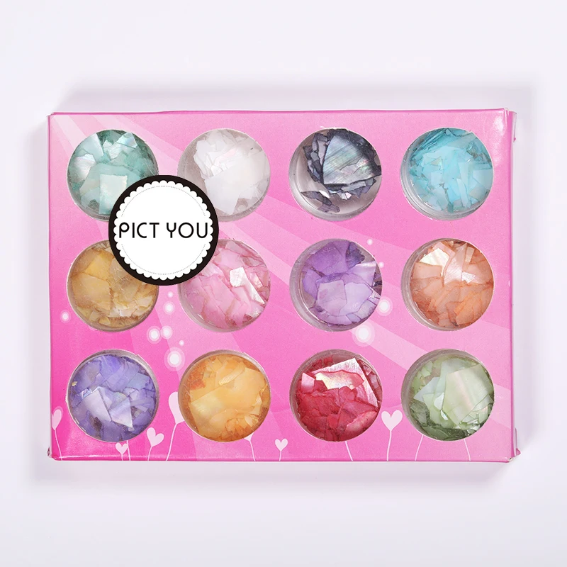 6 коробок/набор голографические Асимметричные фрагменты метеорита | Красота и