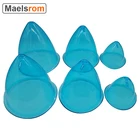 увеличение груди, вакуумный массажер, грудь, вакуумный массажер, 6 шт. синий большой размер 18 см режущей кромкой и вакуум-отсосом больше Размеры чашки для нижнее обработки, устройство для увеличения груди аксессуар