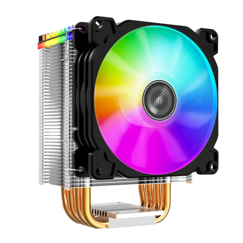 Jonsbo Cpu кулер 92X92mm Argb мини вентилятор 4 тепловые трубы радиатор для Lga775 1150 1151 1155 Am2 +