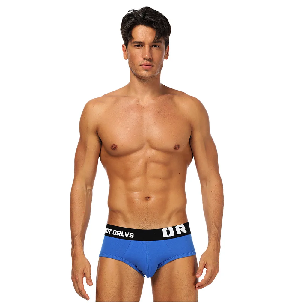 Мужское нижнее белье трусы-танга из хлопка сексуальное мужское |