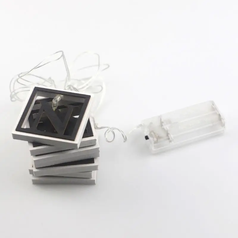 

ИД украшение Мубарак светодиодный строка светильник ночника висит Рамадан исламские вечерние поставки