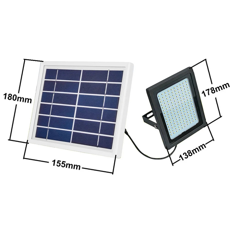 

Motion Sensor Solar Wall Lamp 150 LED Waterproof Outdoor Security Flood Light Solar Power LED Waterproof Easy Installation