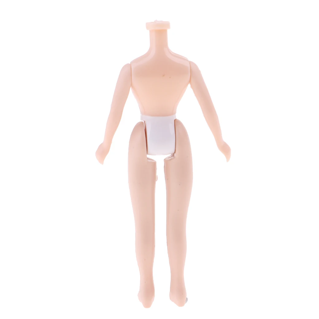 

7.5cm Girl Doll Body without Head for Mini Blythe Replacement Body Parts, Natural Skin