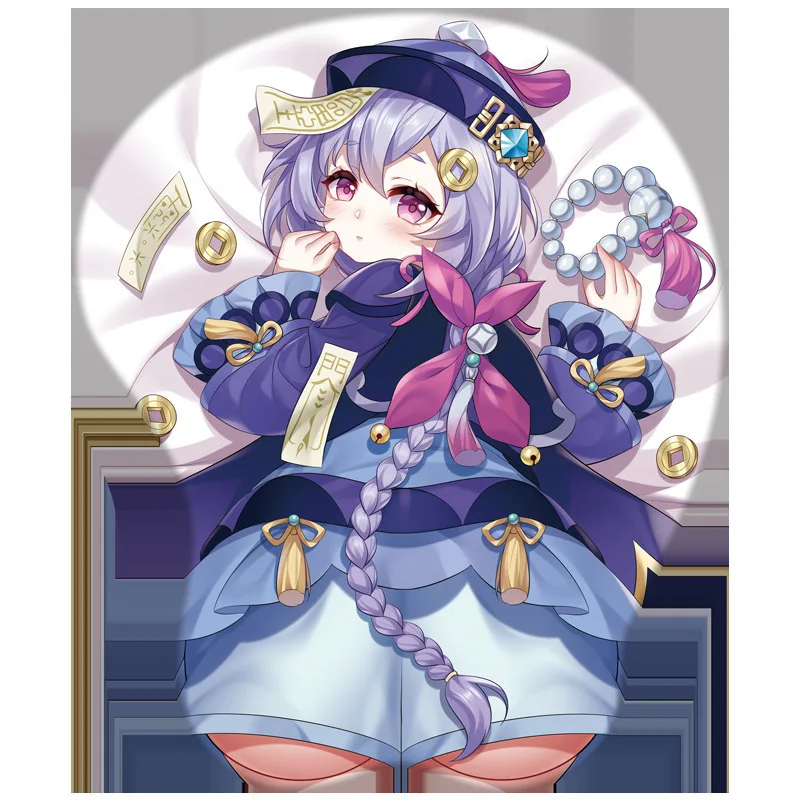 

Коврик для мыши Genshin Impact Klee Keqing Morax, большой 3D Силиконовый мягкий коврик для груди, вторичный Юань, красивый коврик для запястья из аниме, 25 ти...