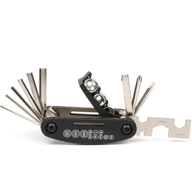 

Bicycle Repair Tools Kit Cycling Screwdrivers Tool Tyre Lever Allen Wrench