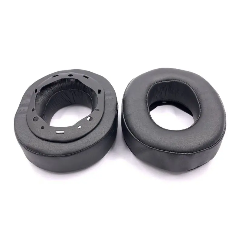 

2Pcs Replace Leather Foam Ear Pads Cushion Cover for MDR-HW700 HW700DS Headset