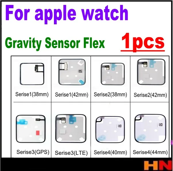 1 шт. Force 3D сенсорный сенсор гибкий кабель для Apple Watch Series 1 2 3 4 гравитационная индукция катушка датчика 38 мм 42 мм 40 мм 44 мм gps LTE