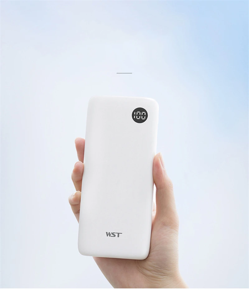 Универсальный 20000 мАч Power Bank портативный портативное зарядное устройство Внешняя