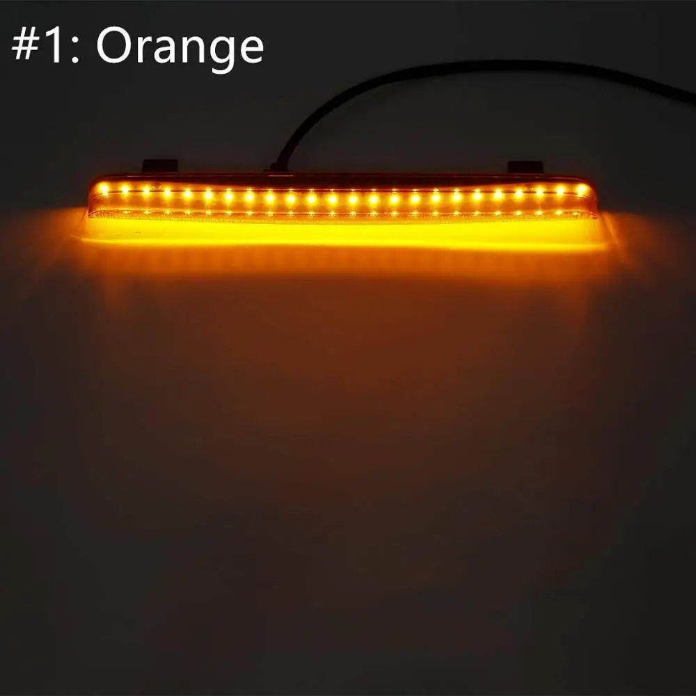 Задняя стойка для мотоцикла светодиодный стоп светильник красный/оранжевый Honda