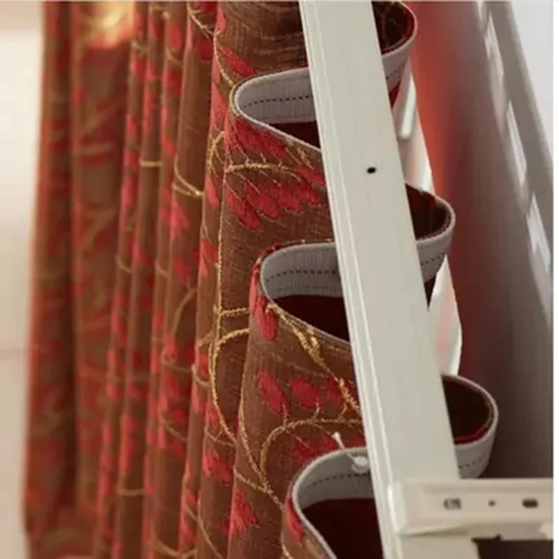 S-образная занавес-волна моторизованная электрическая направляющая шторка Dooya