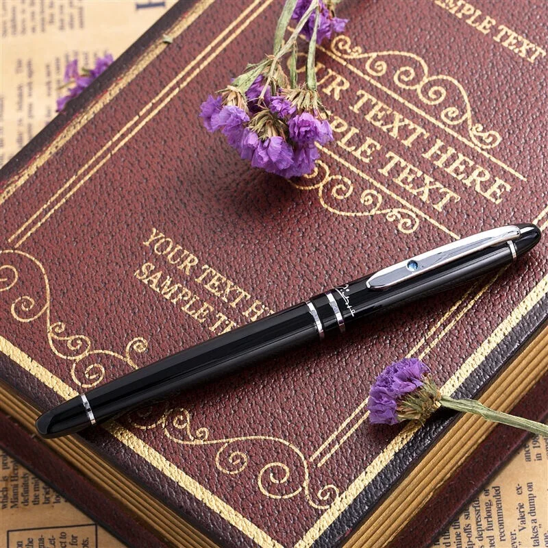 Перьевая ручка Picasso с алмазным зажимом элегантная перьевая 0 5 наконечниками