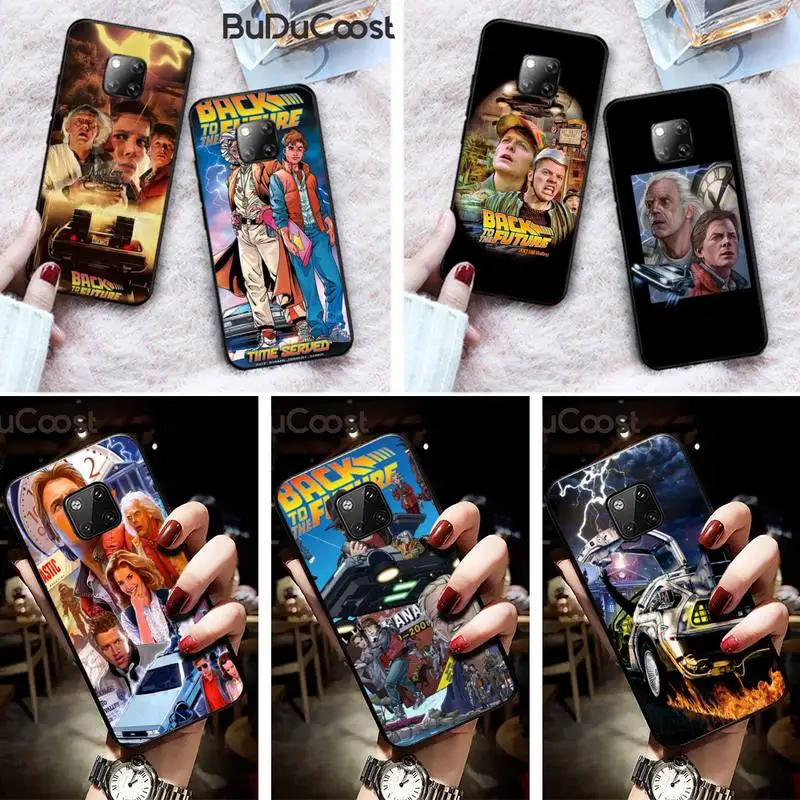 

Back To The Future Phone Case For Huawei Mate 9 10 20 10 30 20Pro 10 20Lite 20X NOVA 6se 6-5G4 7 se PRO