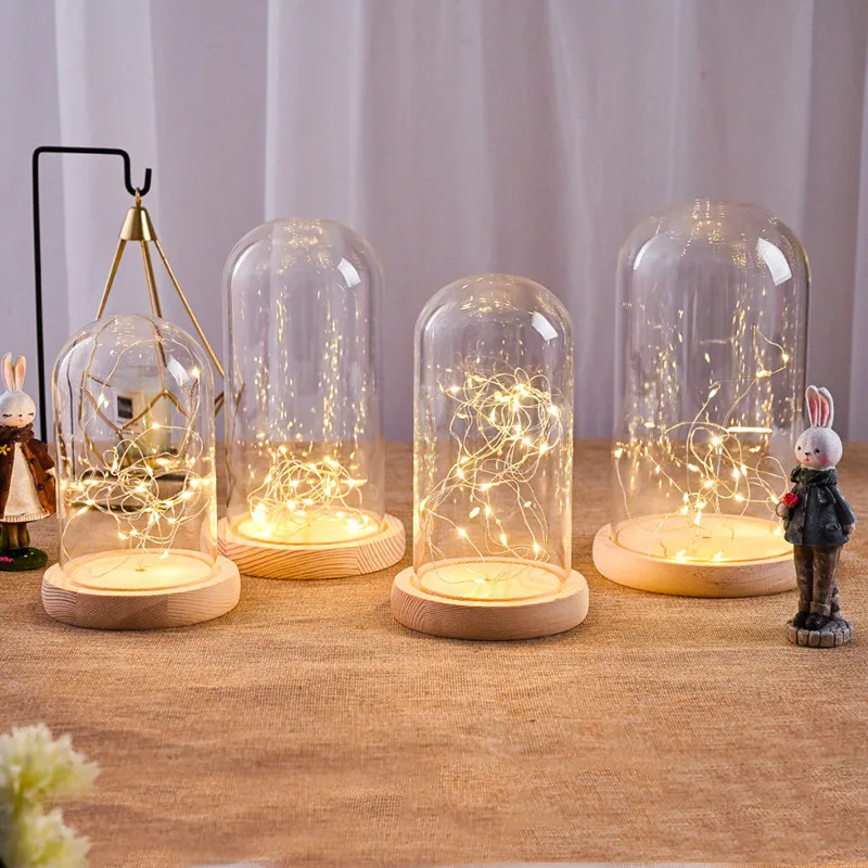 Диаметр = 15 см разная Высота 17 18 5 21 стеклянная купольная ваза украшение для дома