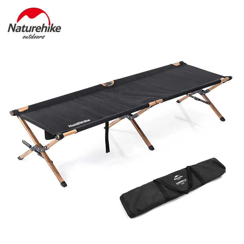 Naturehike новый коврик для кемпинга Cot из древесины алюминия портативный складной