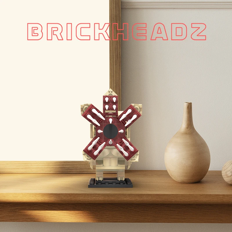 Набор строительных блоков MOC серии монстр Demogorgon Brickheadzss игрушки для детей с