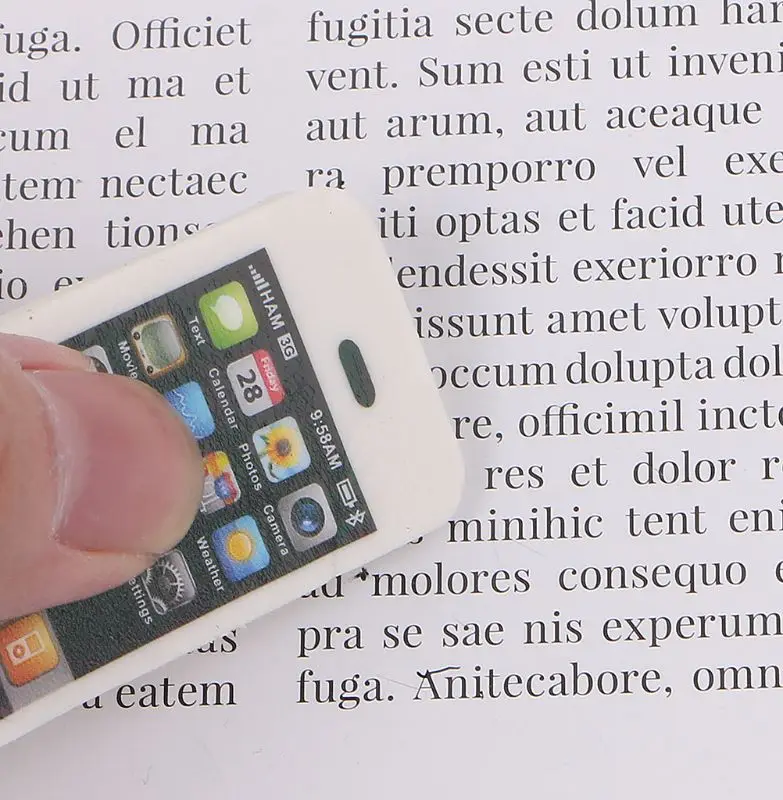 Из мультфильма Холодное сердце 1 шт. мобильный телефон в форме резиновый ластик