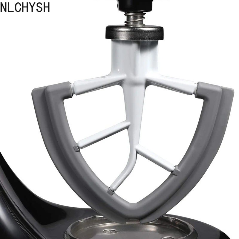 

Replacement Mixer Attachments, Edge Beater for Kitchen Tilt-Head Stand Mixer, 4.5-5 Quart Flat Beater Blade