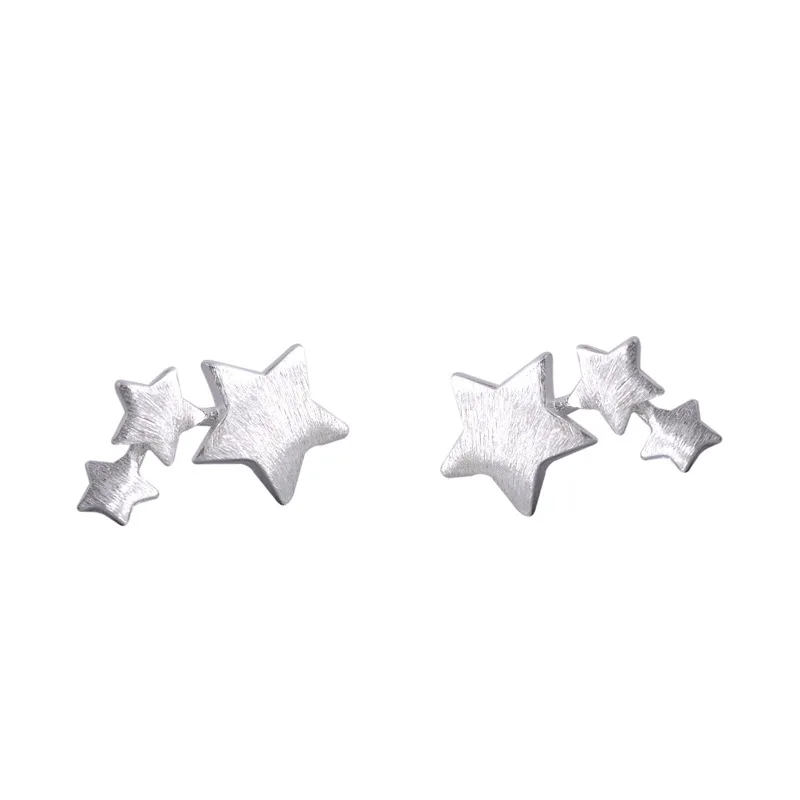 

Hot Selling Simple Stylish Star Women Drop Earrings Exquisite Versatile Female Earring Fashion Jewelry Silver Earring Stars Ear