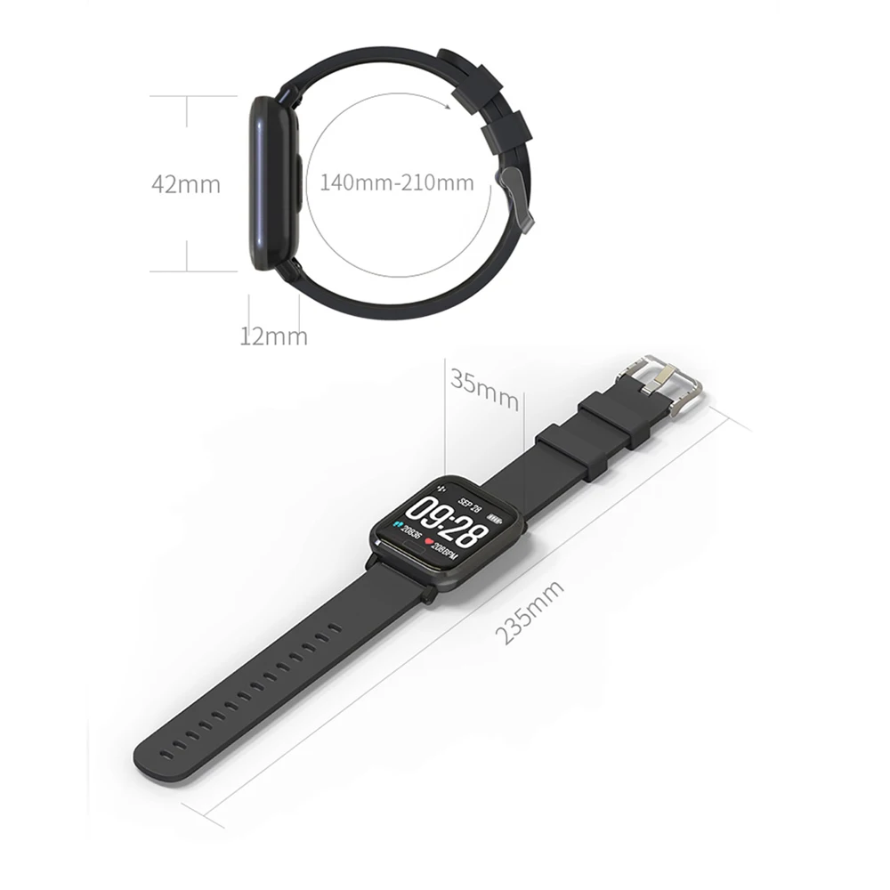 Смарт браслет с измерением артериального давления водонепроницаемый фитнес