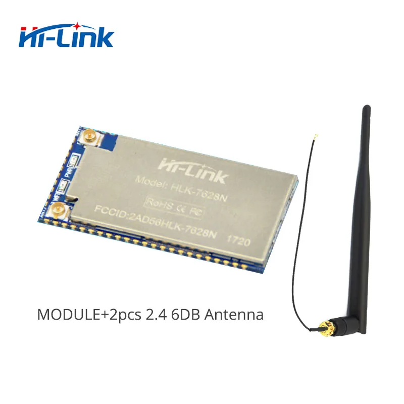 Бесплатная доставка Серийный UART wifi беспроводной mt7628 модуль RAM128m flash 32M Ethernet
