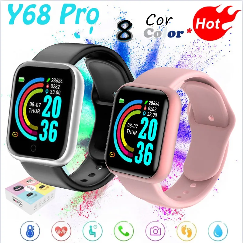 

Digital Smart Sport Watch Children's and Adult's Health Fitness Step Count Information Reminder Wrist Watch for Men Women Hours