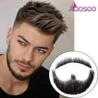 Искусственная Борода Косплей имитация искусственной бороды невидимая Реалистичная кино и телевидение Макияж реквизит мужская борода и усы