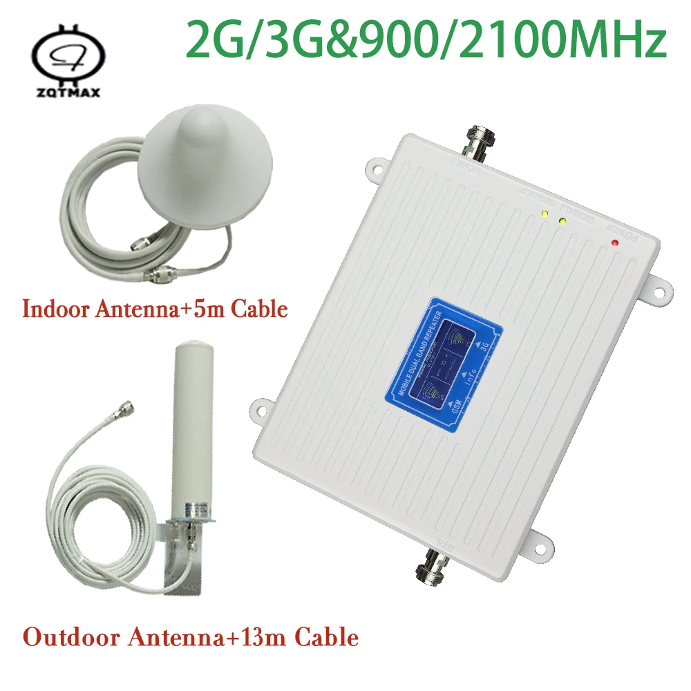 900 2100 двухдиапазонный ретранслятор GSM 2g 3g усилитель WCDMA МГц W-CDMA сигнала сотового