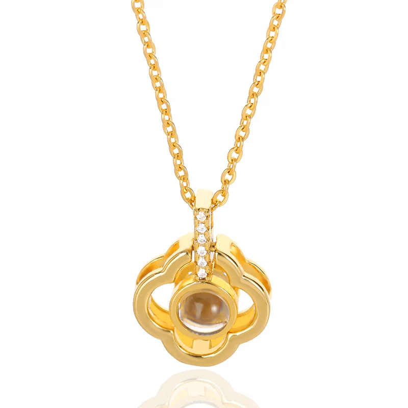 Цепочка с подвеской надписью Я тебя люблю на 100 языках | Украшения и аксессуары