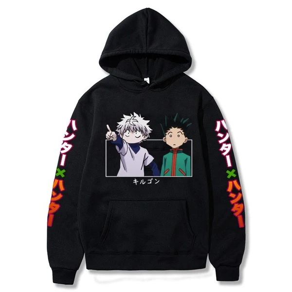 Мужская толстовка с длинным рукавом Hunter X Killua and Gon|Мужские толстовки и свитшоты| |