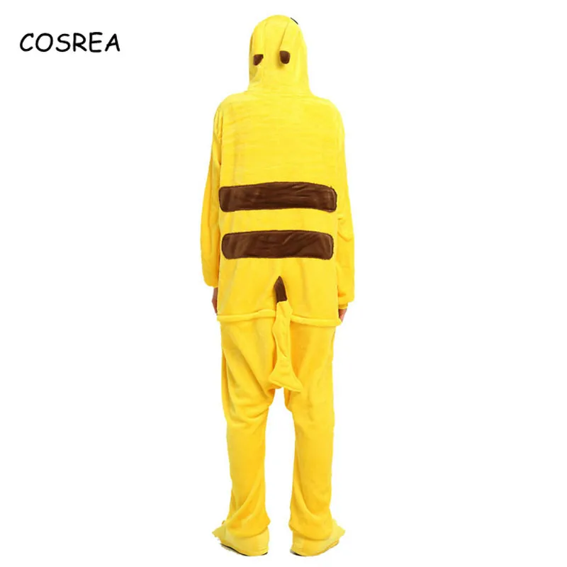 Талисман PIKACHU костюм покемон Onesie Pocket Monster женские цельные пижамы фланелевые пижамы комбинезон одежда костюмы для косплея