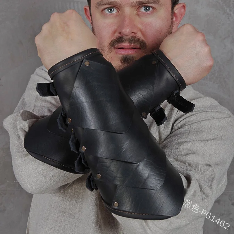 Наручный браслет для мужчин средневековый в стиле стимпанк ларпа воина запястья