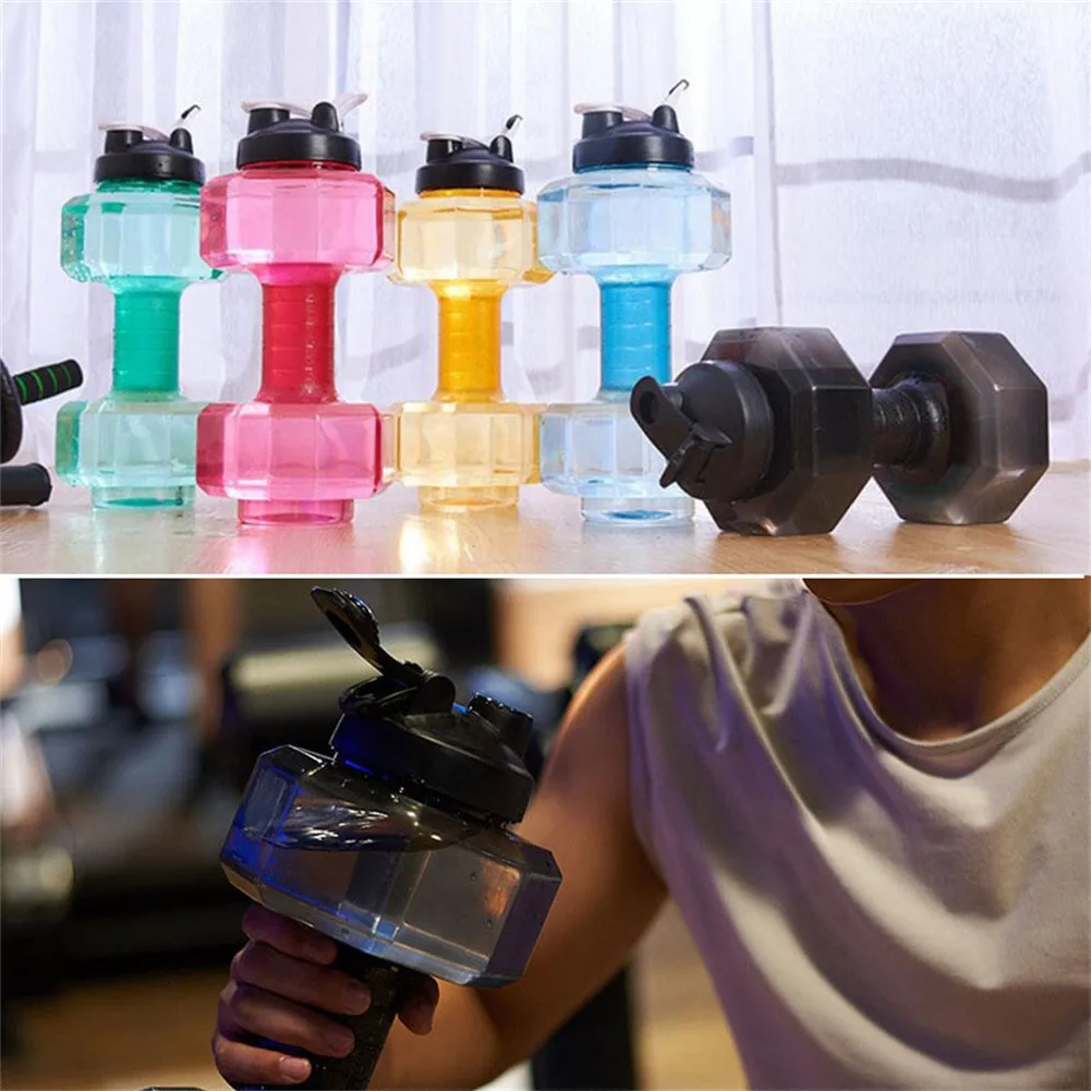 

2.6L Body Building Water Dumbbell Weight Dumbbells Fitness Gym Equipment Crossfit Yoga For Training Sport Plastic Bottle Exercis