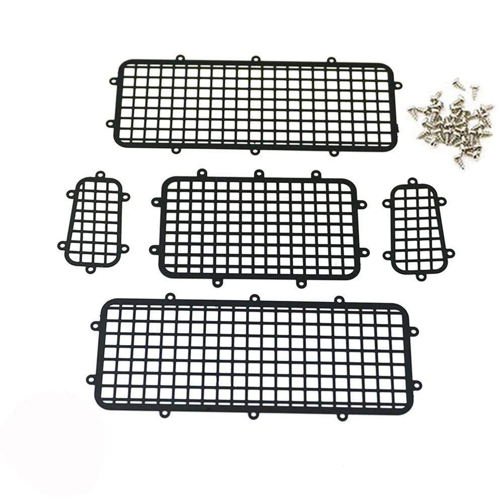 5 шт. металлический оконный сетчатый предохранитель защитная сетка для 1/10 TRAXXAS TRX4